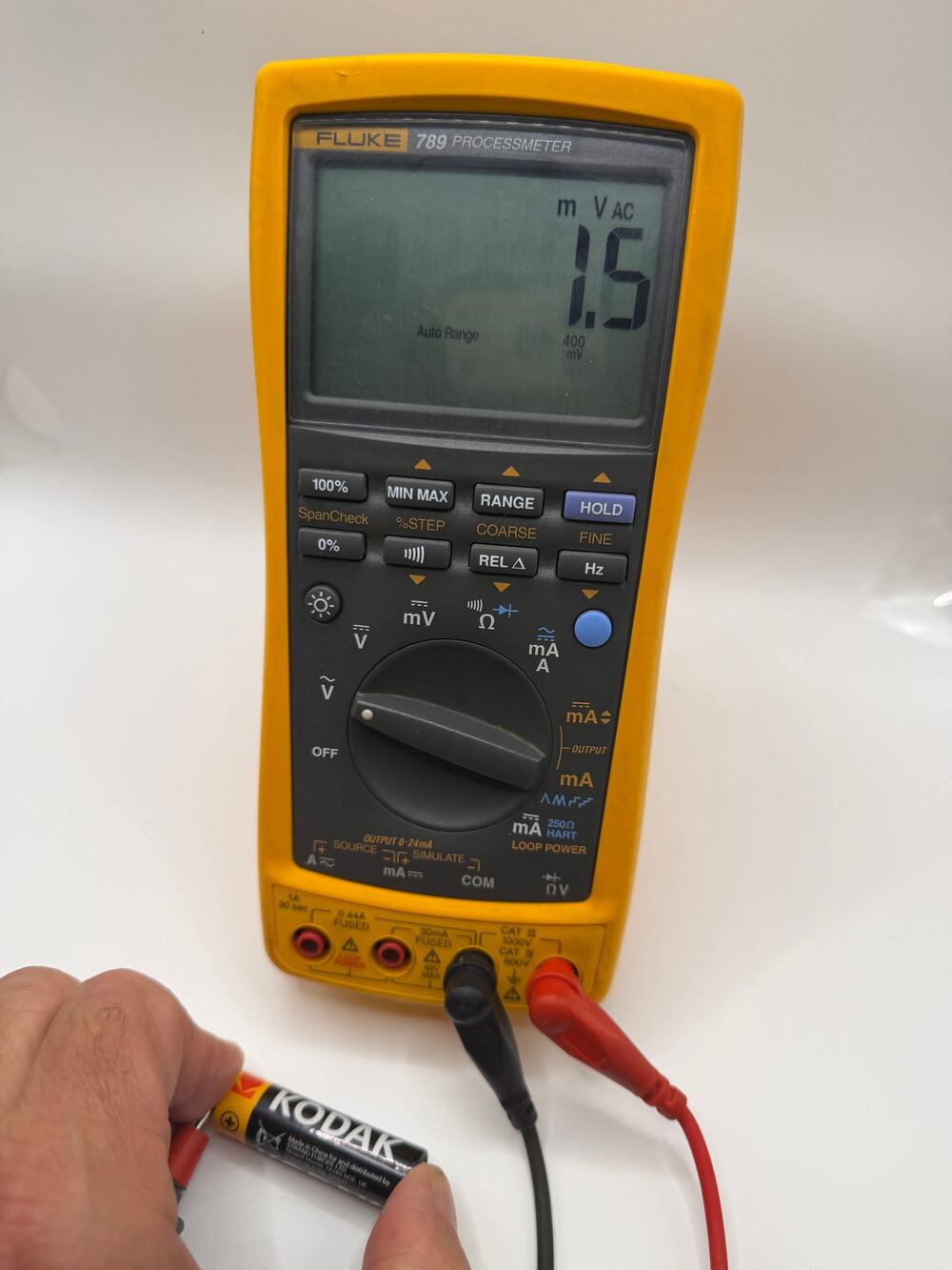 Fluke 789 ProcessMeter True RMS Multimeter Loop Calibrator Leads Tested Working